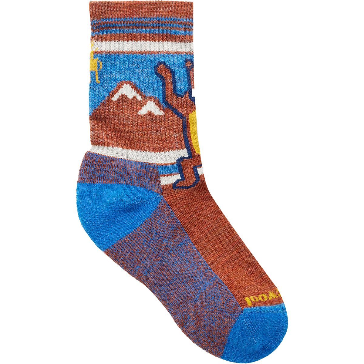

Легкие походные носки с амортизацией Hike Bear - детские Smartwool, цвет picante
