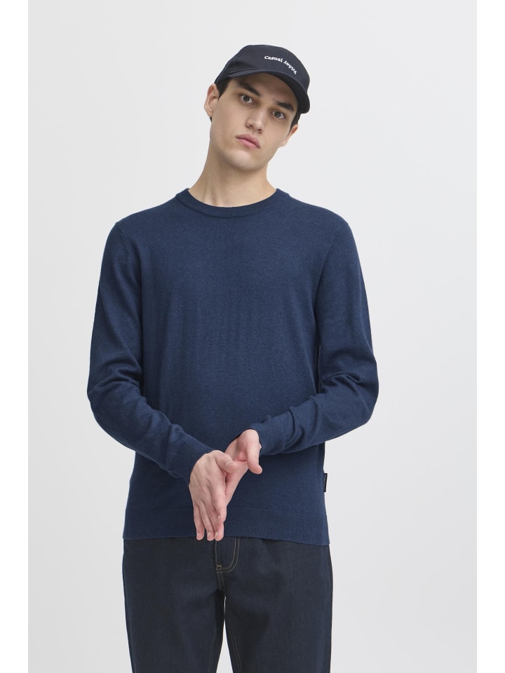 

CASUAL FRIDAY Вязаный свитер CFHalfdan синего цвета