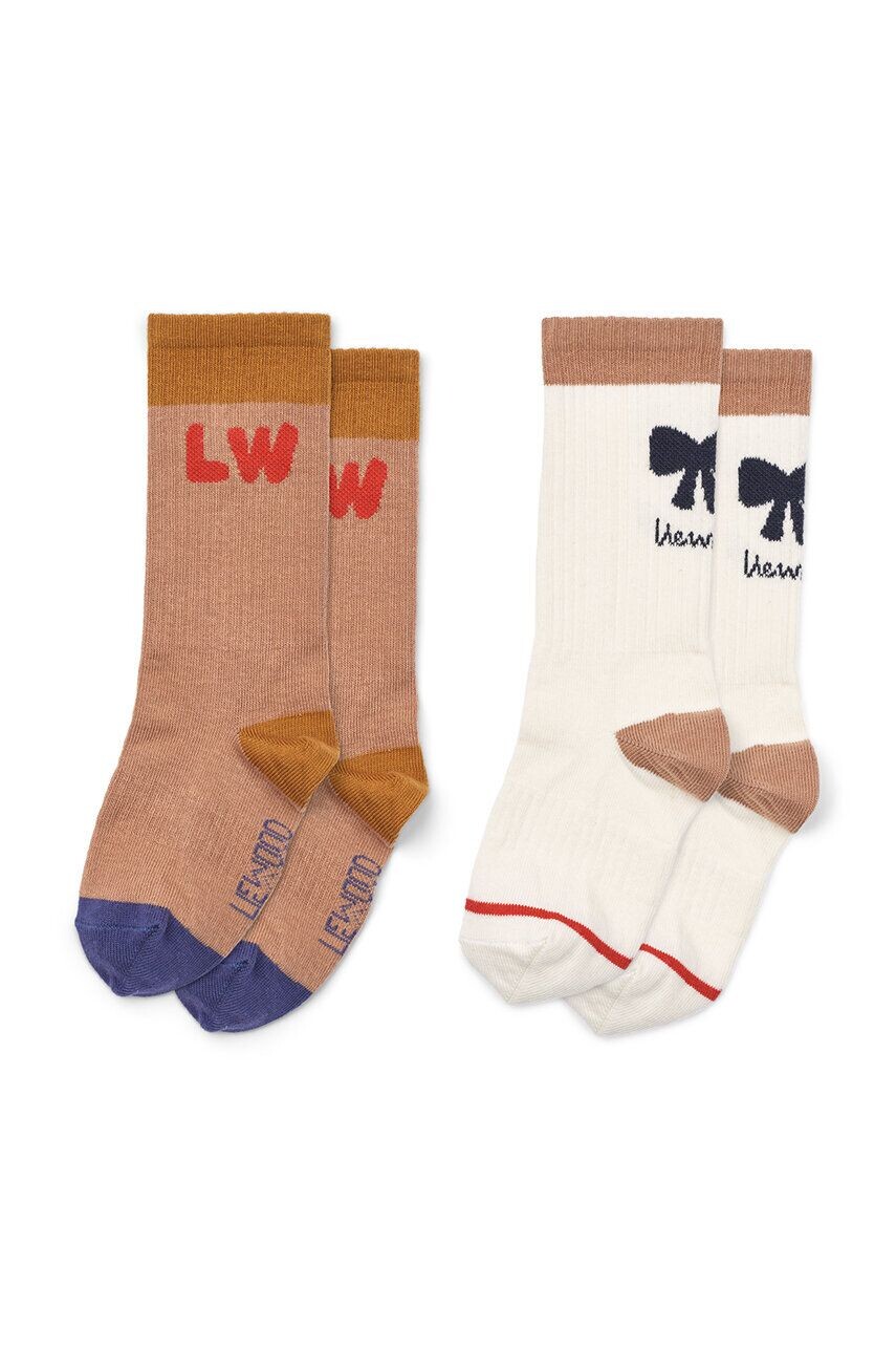 

Детские носки Liewood Annette Socks, 2 шт. в упаковке 2 шт, розовый