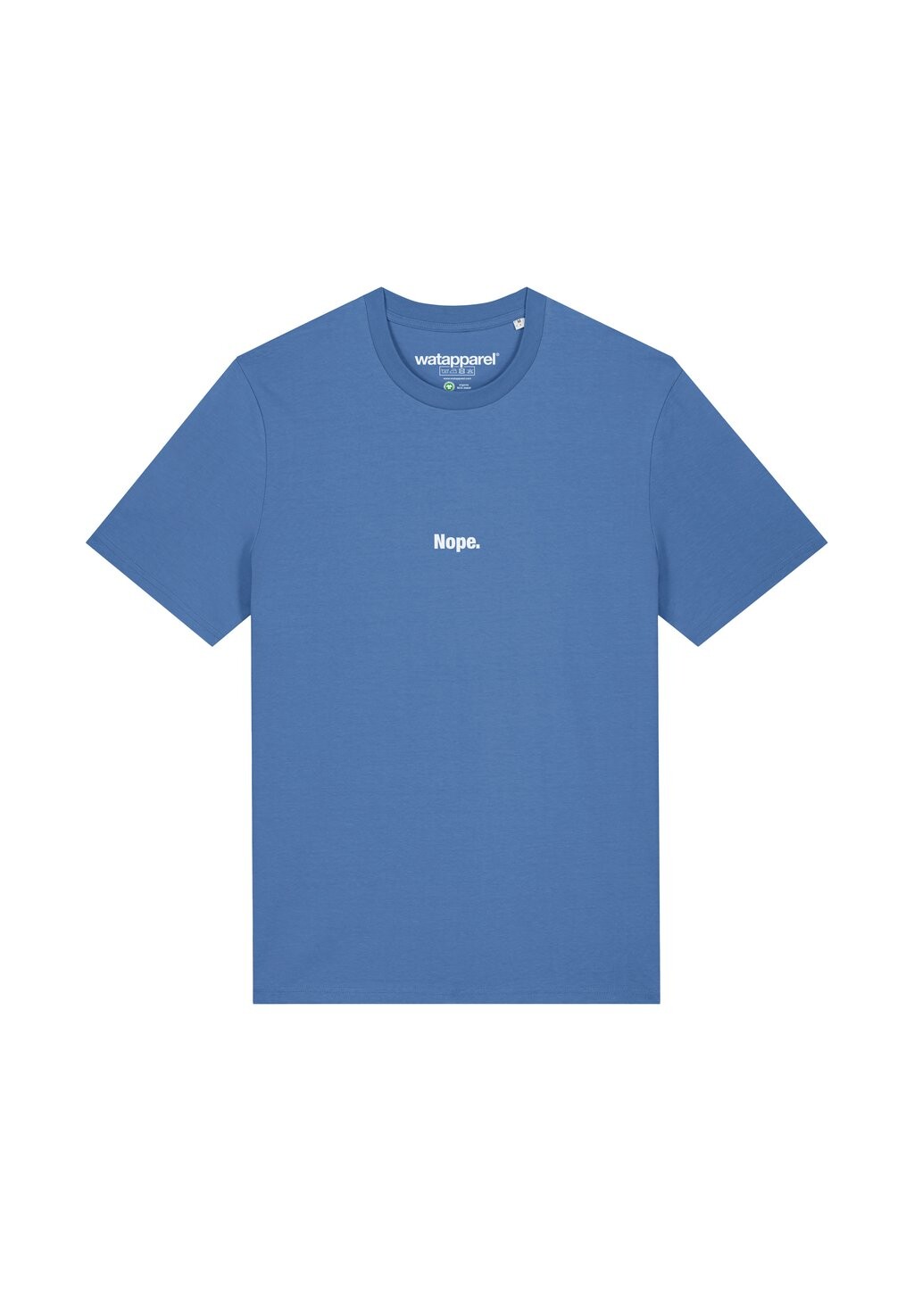 

Базовая футболка NOPE watapparel, светло-голубой