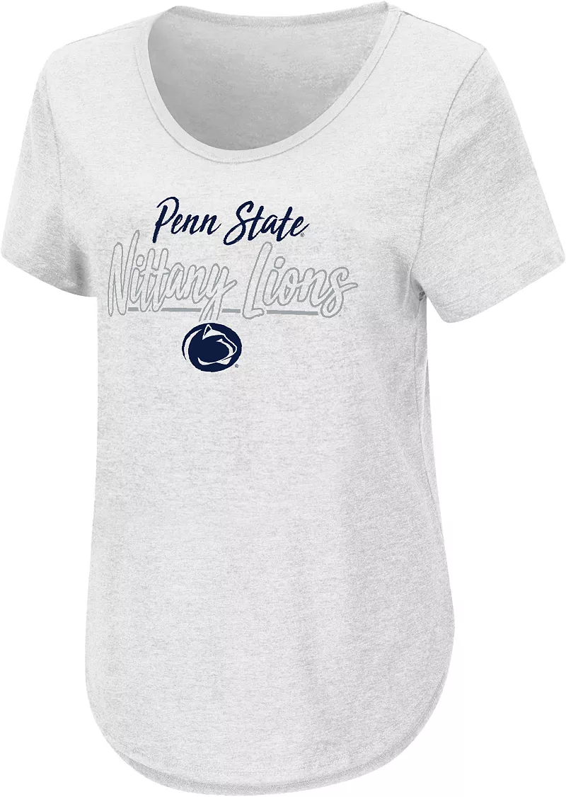 

Женская белая промо-футболка Colosseum Penn State Nittany Lions