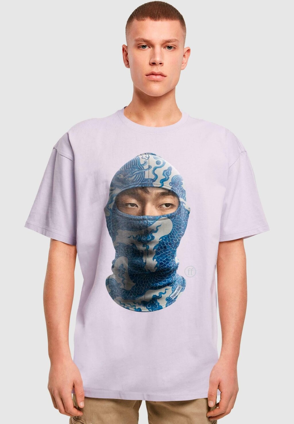 

Футболка с принтом UNISEX BLACLAVA HEAVY OVERSIZED Forgotten Faces, фиолетовый