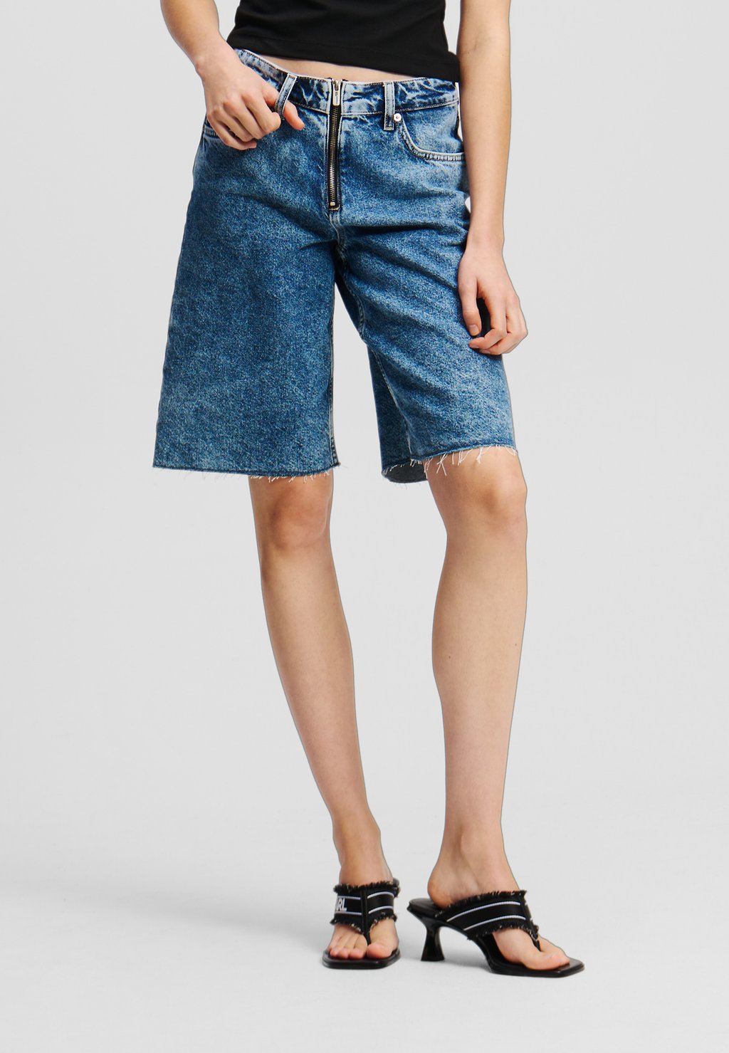 

Шорты RELAXED Karl Lagerfeld Jeans, деним