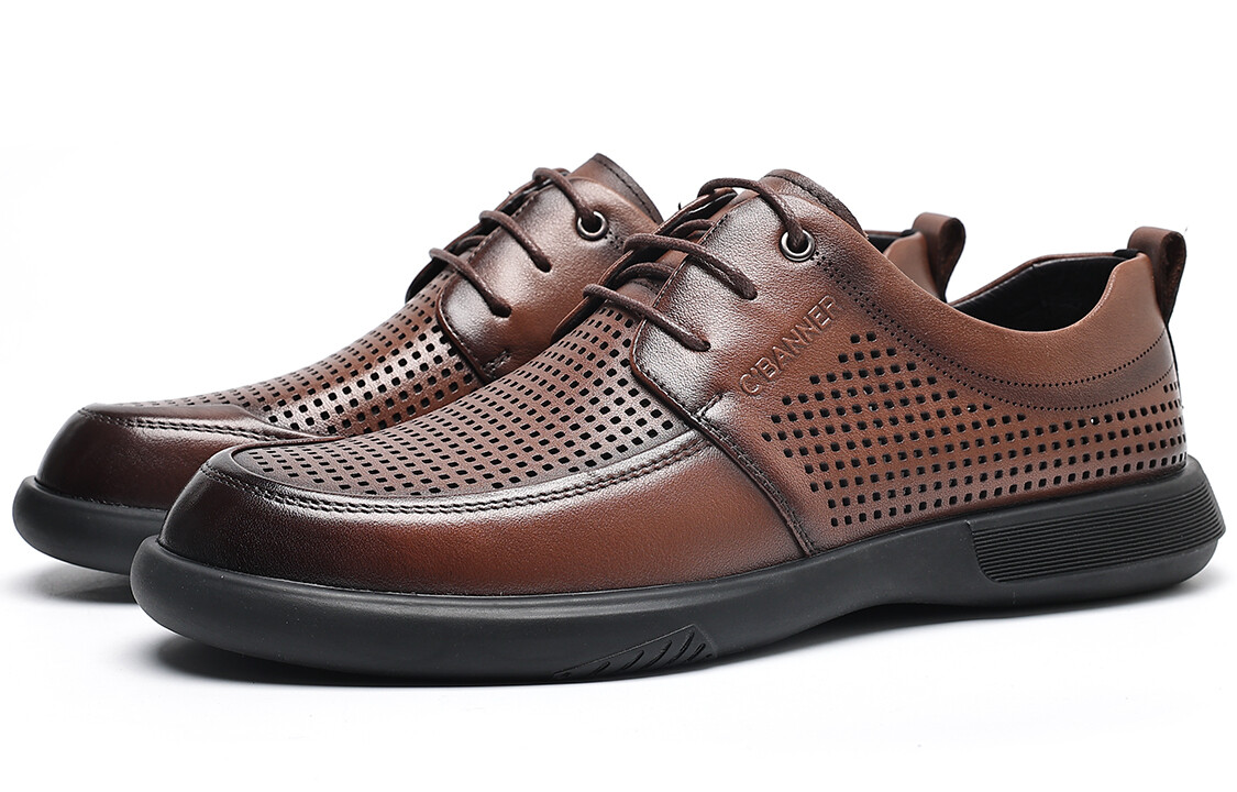 Мужские туфли CВ°BANNER Men's Casual Shoes Men Low-Top Brown — фото 3