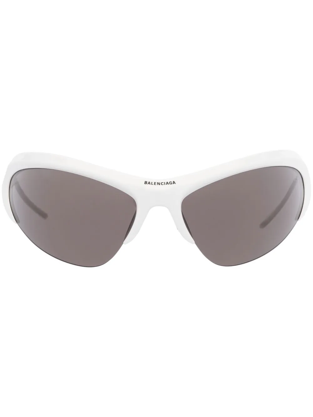 

Солнцезащитные очки Wire Cat в оправе 'кошачий глаз' Balenciaga Eyewear, белый