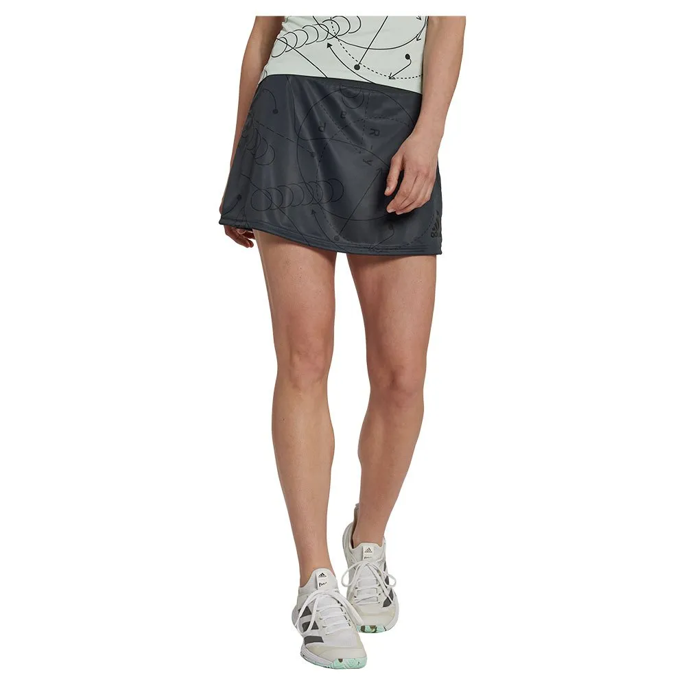 

Юбка adidas Club Graphskirt, серый