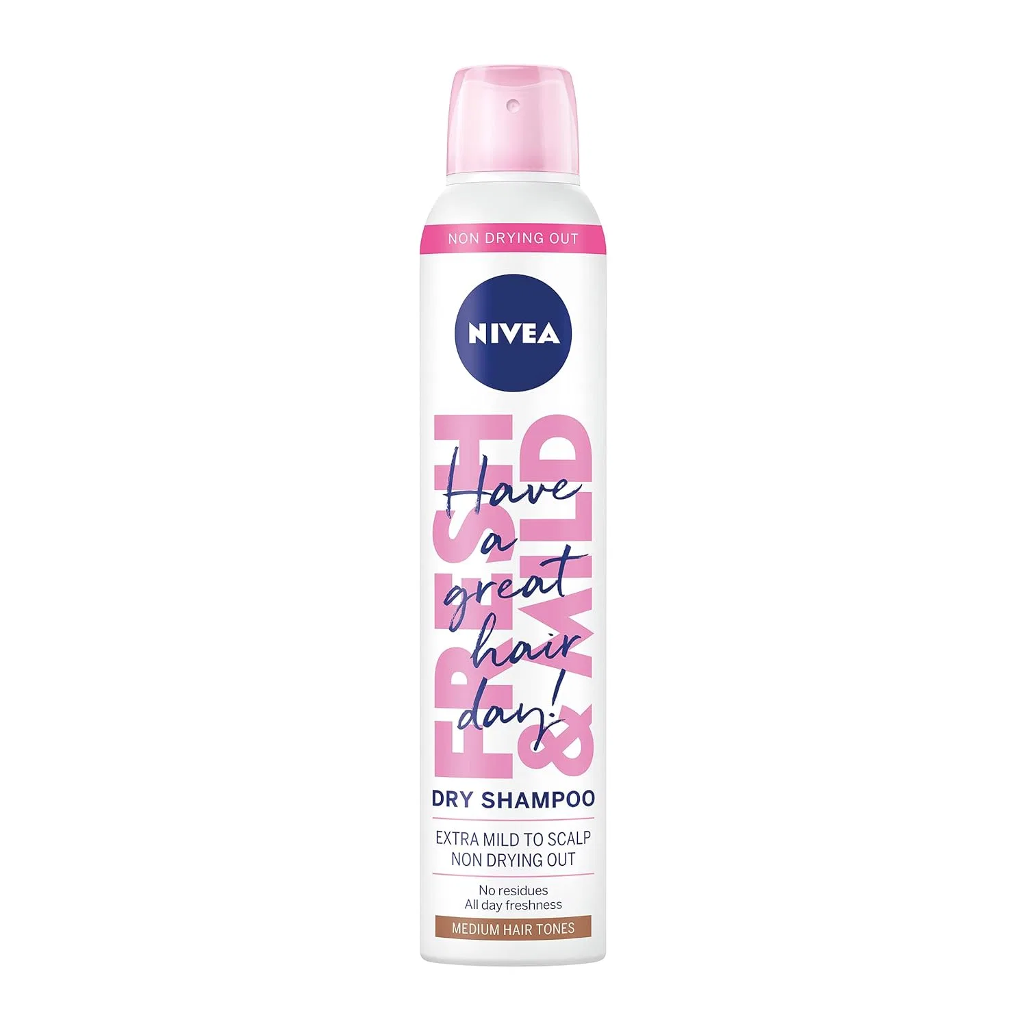 Сухой шампунь NIVEA Dry Shampoo Medium Tones Nivea, White