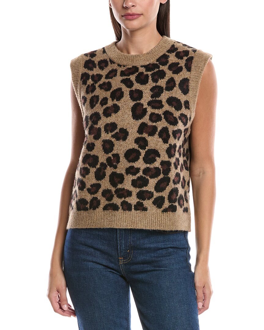 

ANNA KAY Свитер-жилет из кашемировой смеси, коричневый