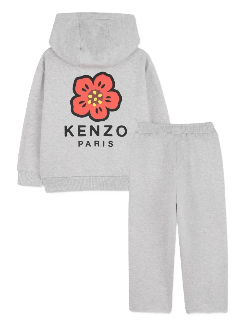 Спортивный костюм Boke Flower Kenzo Kids, серый — фото 2