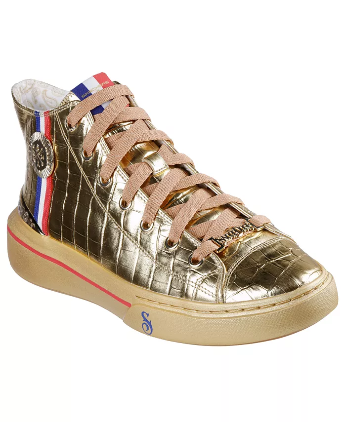 

Мужские кроссовки Snoop Dogg: Snoop One - Gold Medal Snoop High Top Casual Sneakers от Finish Line Skechers, золотой