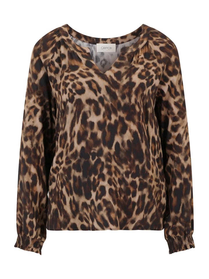 

Повседневная блузка коричневого цвета CARTOON