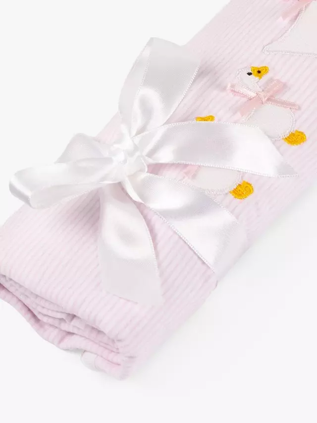 

Одеяло Trotters Baby Organic Cotton Jemima Duck, цвет pink/white