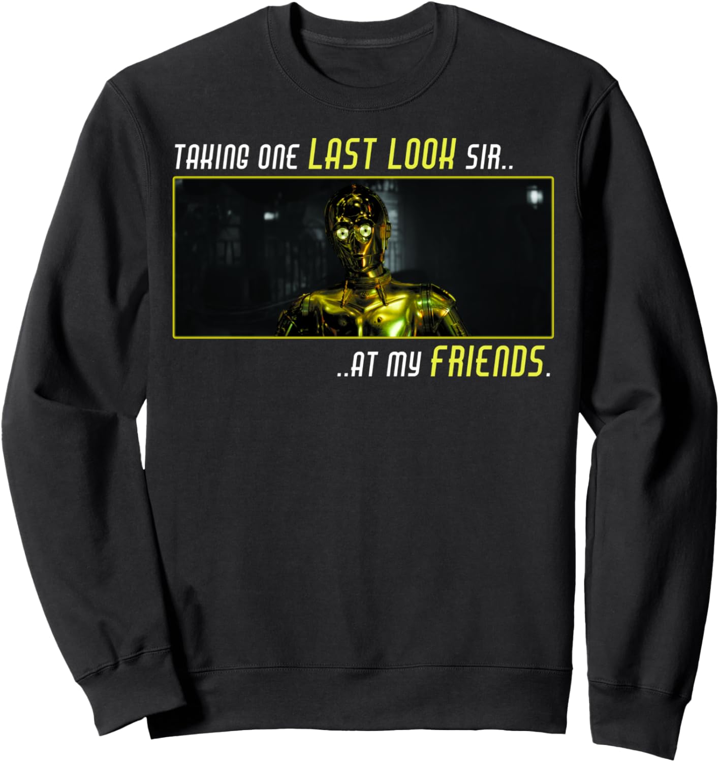 

Толстовка Star Wars: Skywalker Rise C-3PO Last Look, черный