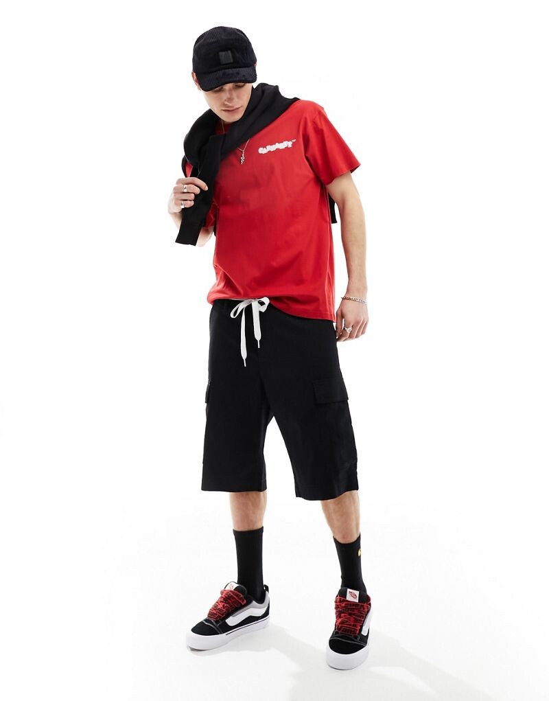 

Черные шорты карго Carhartt WIP Regular