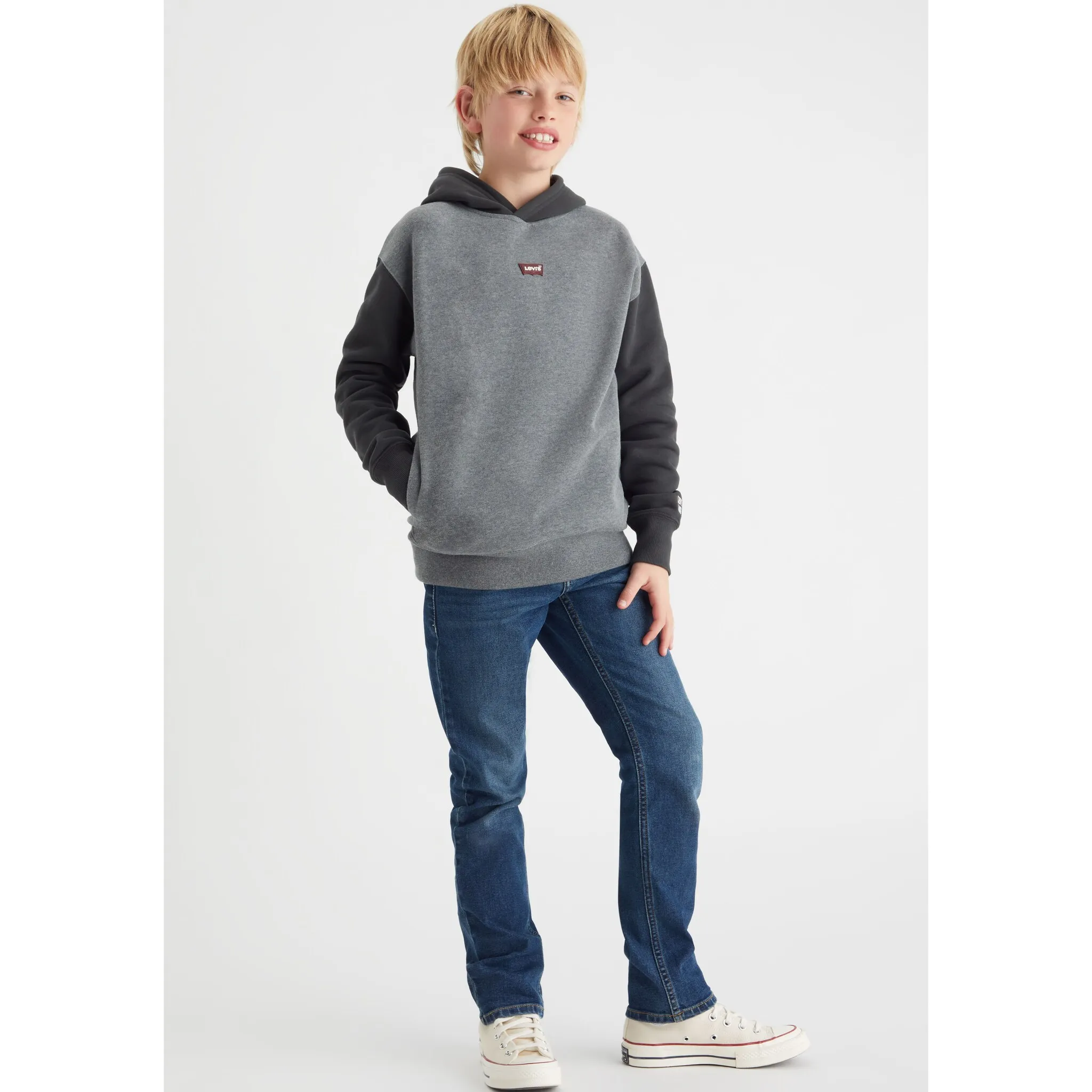 

Джинсы стрейч Levi's Kids "LVB 511 ECO SOFT PERFORMANCE J", для МАЛЬЧИКОВ, цвет Dark Light
