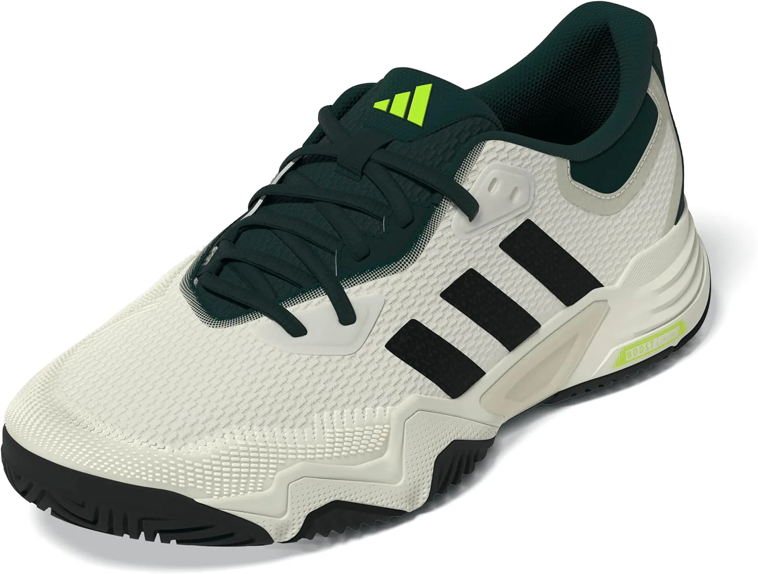 Мужские теннисные кроссовки Adidas Solematch Control 2, белый/металлик