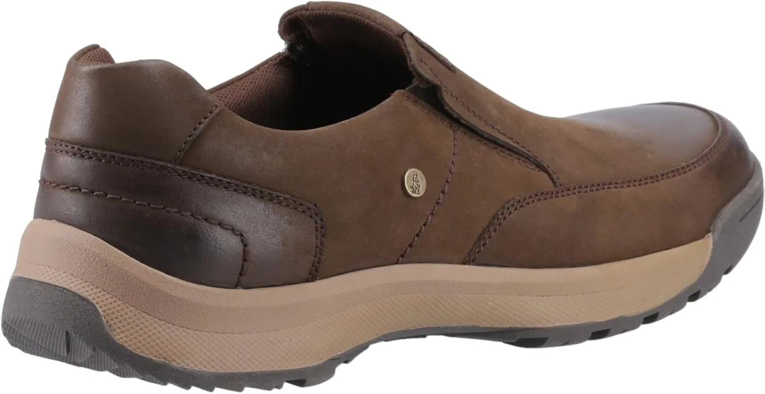 Мужские слипоны Hush Puppies Vaun, Brown — фото 4