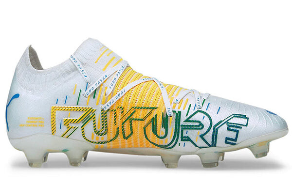 Кроссовки neymar jr. x future z 1.1 fg ag 'jelly bean' Puma, белый — фото 2