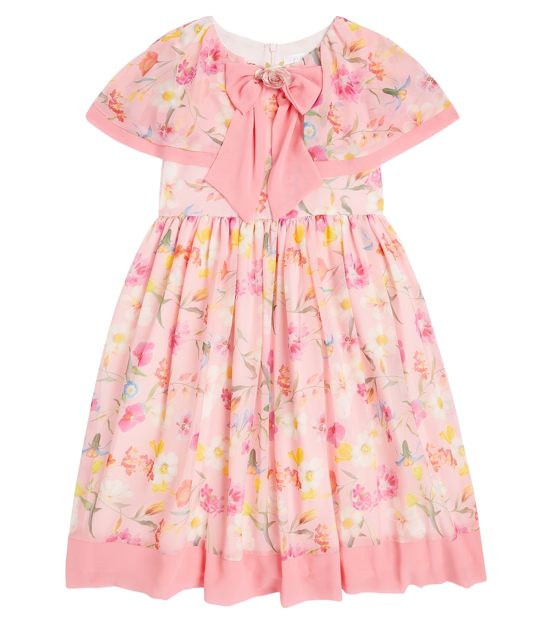 

Платье с накидкой и цветочным принтом Patachou, Pink Floral
