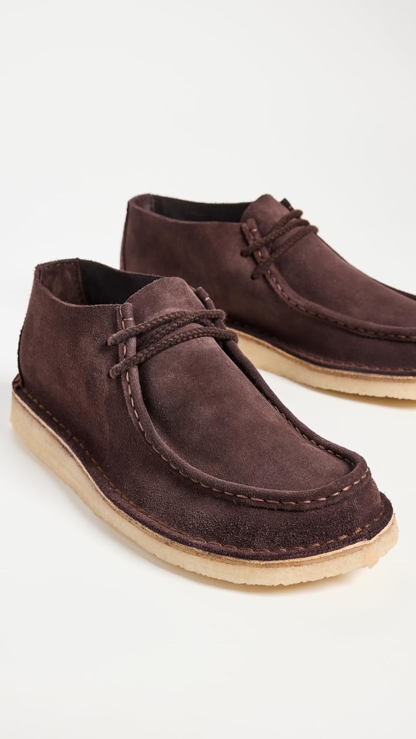Мужские кроссовки Clarks Desert Nomad, темно-коричневый — фото 4