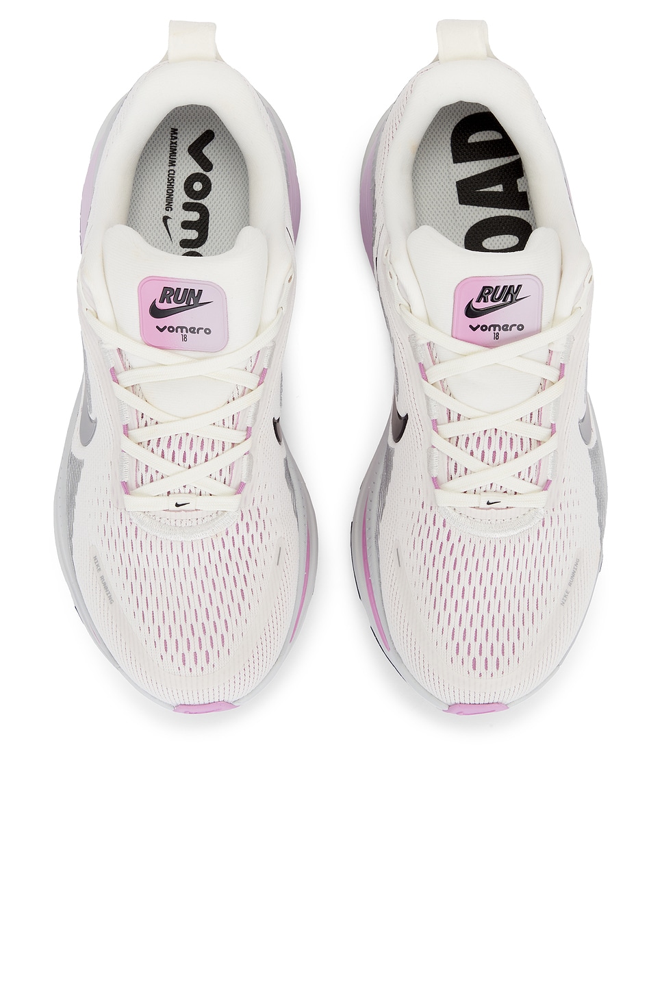Кроссовки Vomero 18 Nike, Sail, Metallic Silver, Doll, & Beyond Pink — фото 4