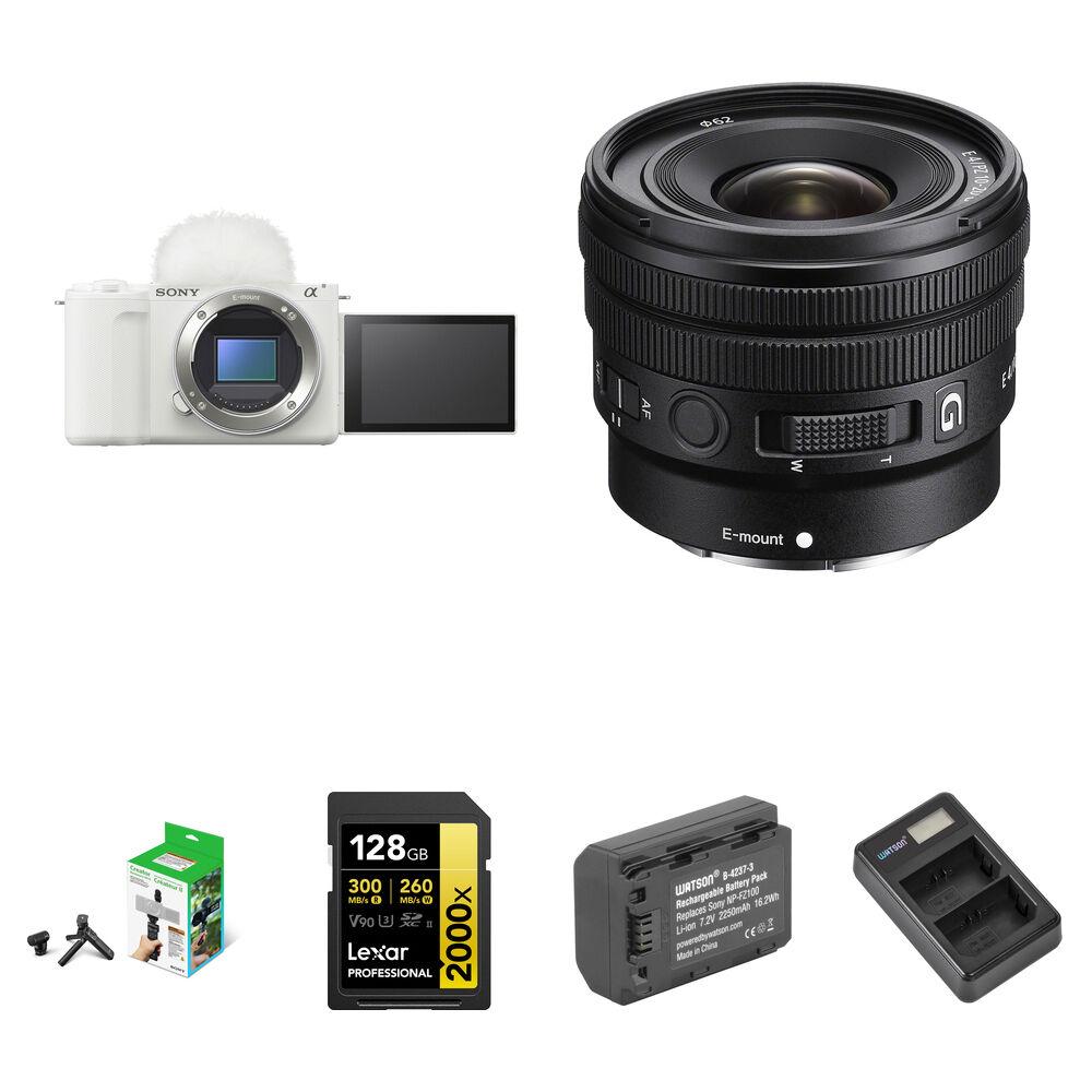 

Беззеркальная камера Sony ZV-E10 II Mirrorless Camera with 10-20mm f/4 Lens and