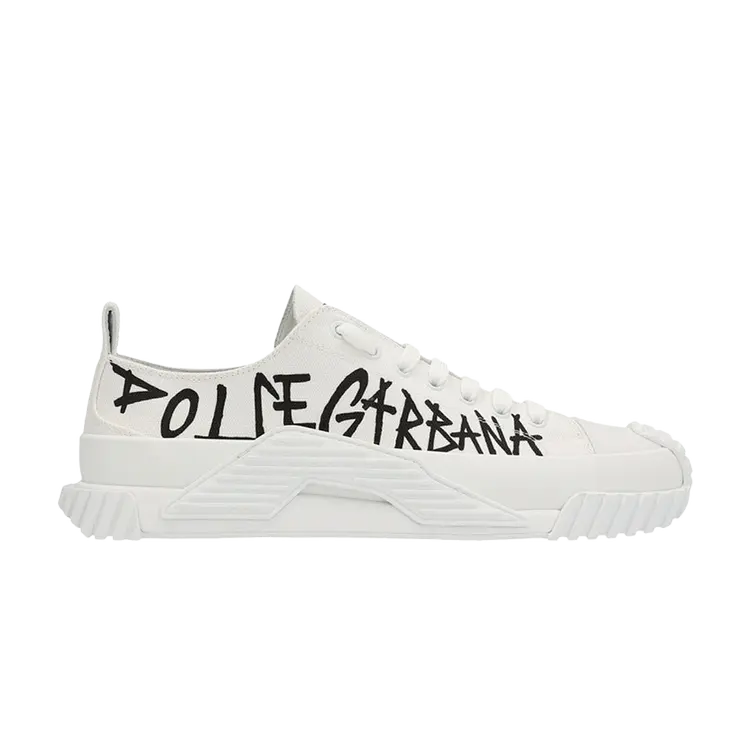 

Кроссовки Dolce & Gabbana Portofino Low 'Logo Print - White', белый