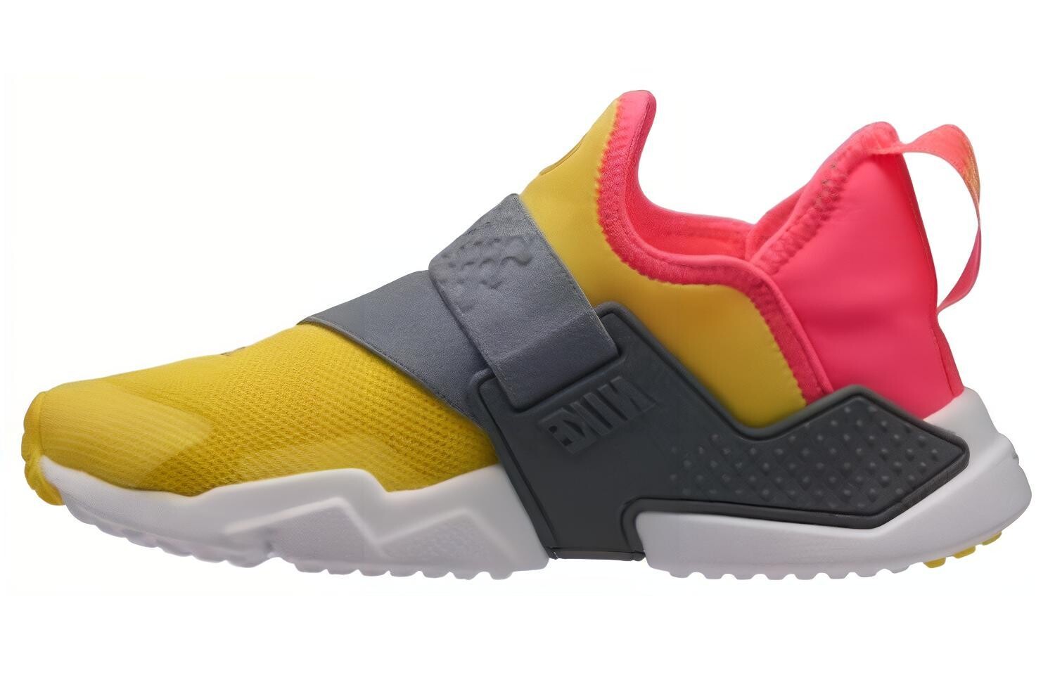 

Кроссовки Nike Huarache Extreme Dynamic Yellow Racer Pink GS, цвет Yellow-ash powder