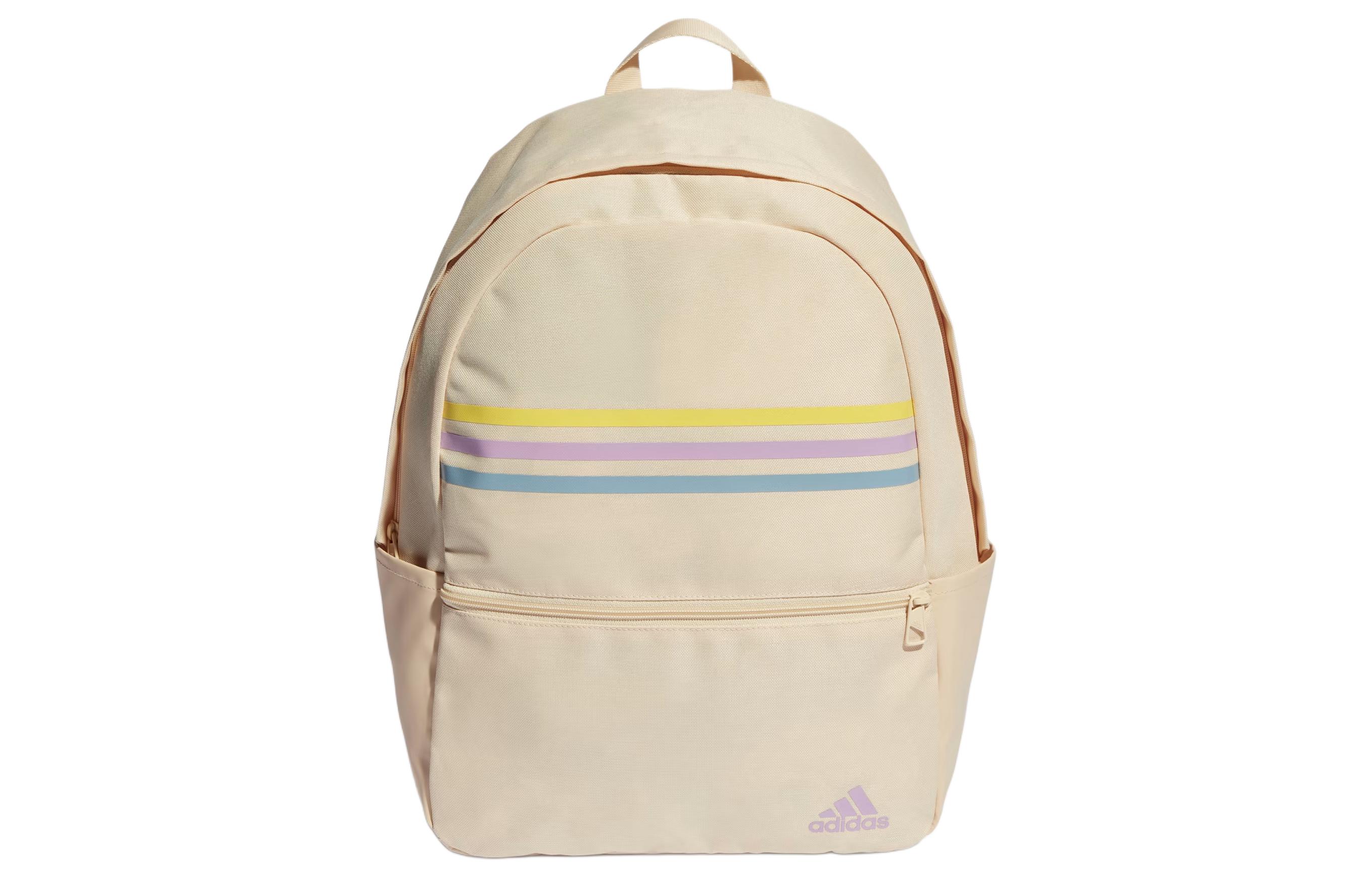 

Футболка Adidas Unisex из переработанного полиэстера полотняного переплетения песочного и жёлтого цветов