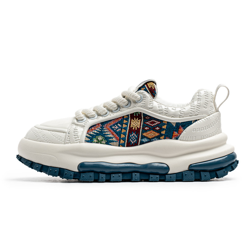 

Boogie Bear Амортизирующие, износостойкие, дышащие, легкие, увеличивающие рост низкие кеды мужские белые, цвет White