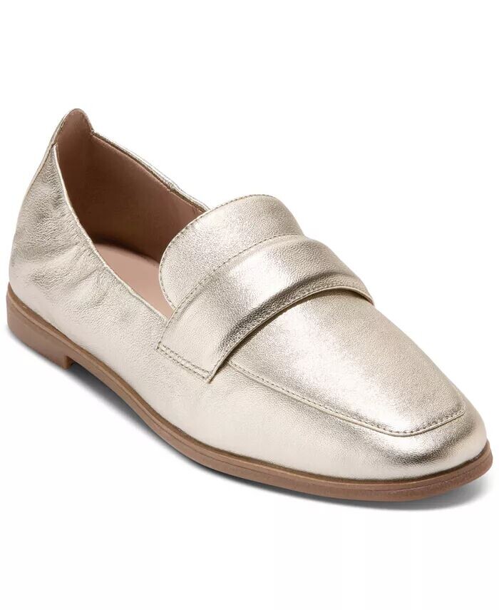 

Женские мягкие лоферы Trinnie на плоской подошве Cole Haan, золото