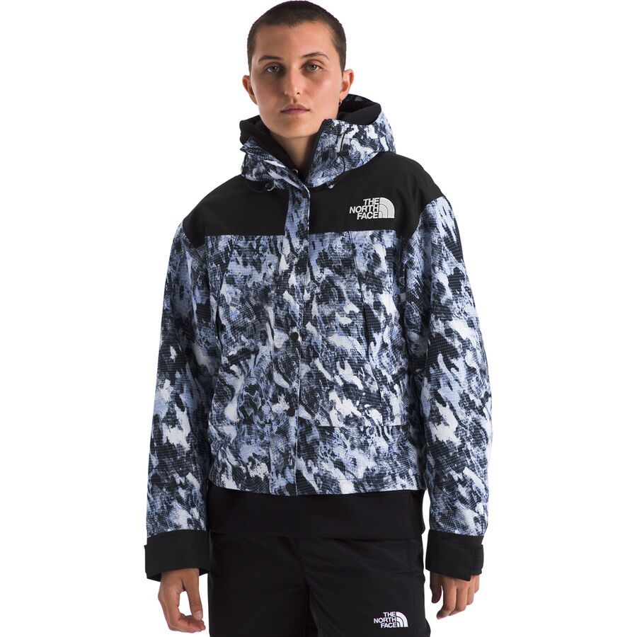 

Куртка The North Face DryVent Mono Mountain The North Face, Virtual Blue Trail Grid Print/TNF Black
