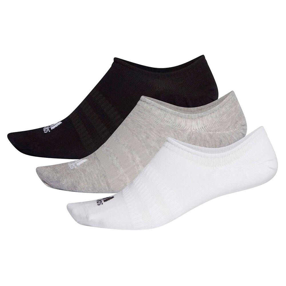 

Носки adidas Light No Show 3 шт, серый