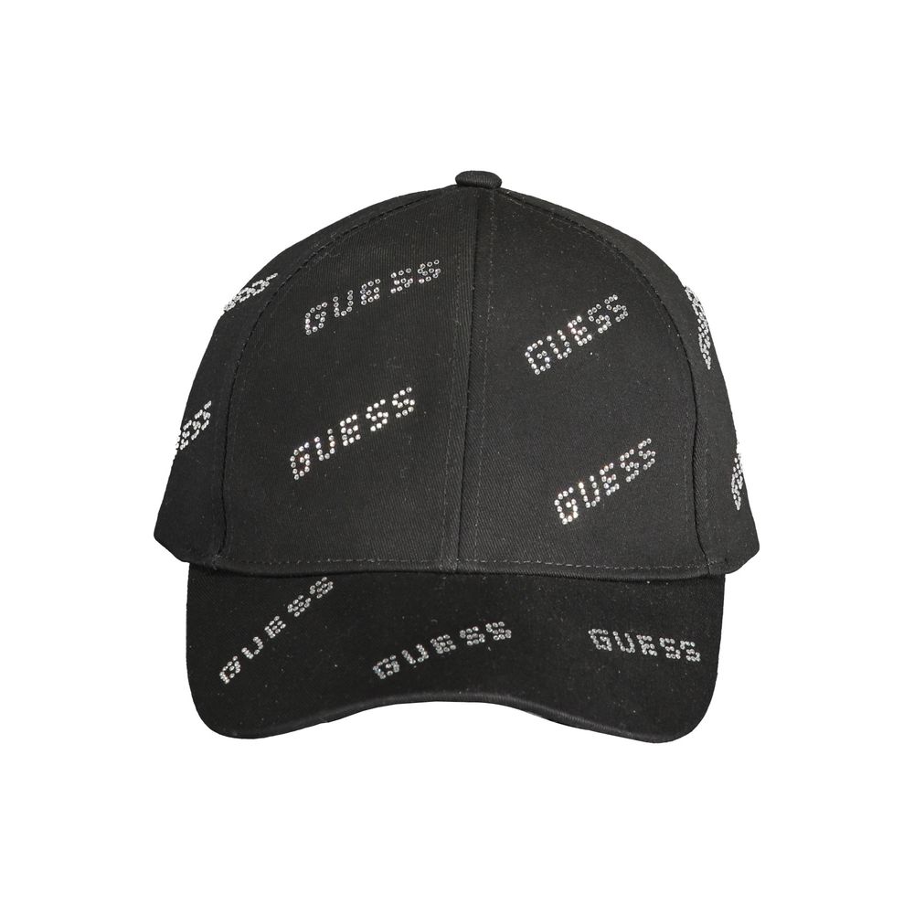 

Черная хлопковая шляпа Guess Shoes