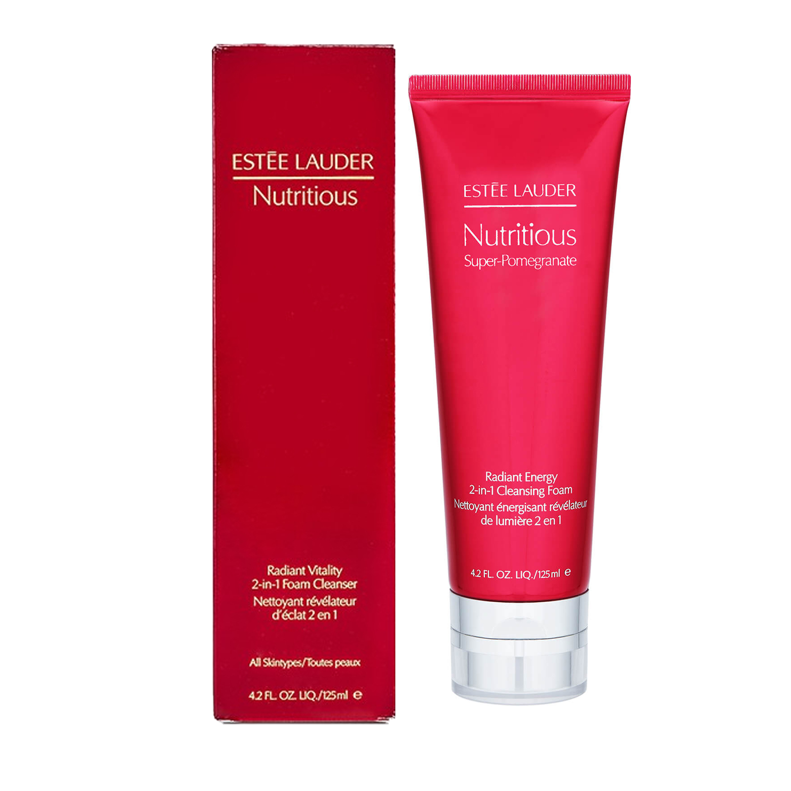 Гель для умывания Estée Lauder — ESTEE Yashilandai старая версия красный гранат очищающее средство для умывания осветление, 125 мл — фото 2