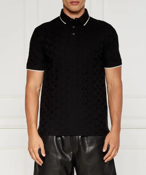 

Футболка поло Regular fit Armani Exchange, черный