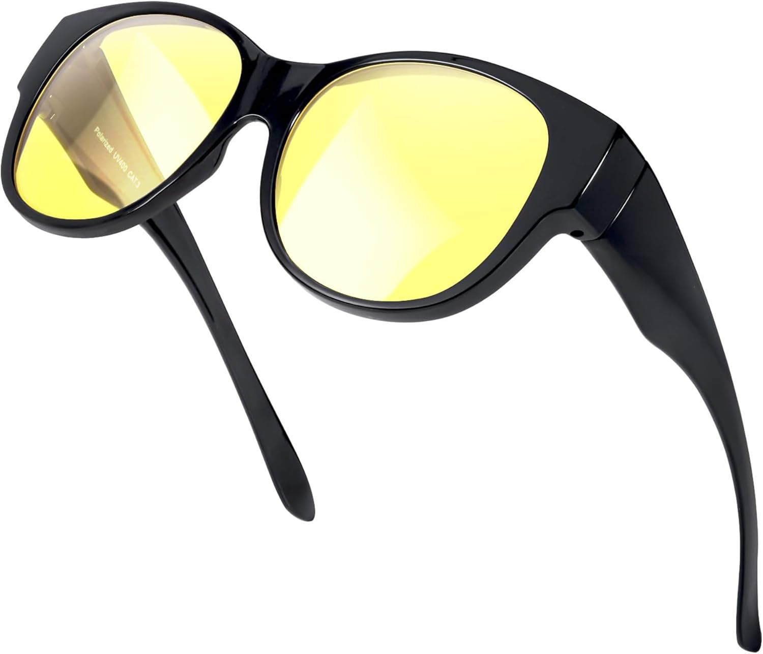 

Солнцезащитные очки SIPHEW Night Vision Fit Over Glasses для женщин, поляризованные очки для вождения и активного отдыха в темное время суток, T09- Night Driving Glasses Fade Purple