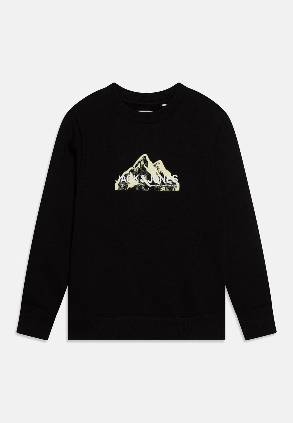 

Толстовка с капюшоном JCOMOUNTAIN LOGO CREW NECK Jack & Jones, черный