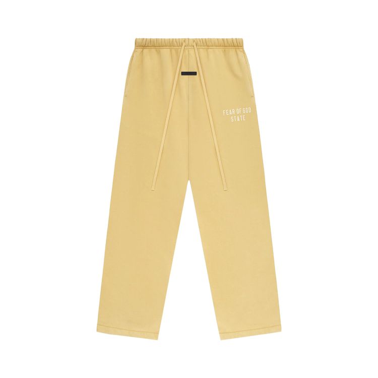 

Спортивные штаны Fear of God Essentials Heavy Fleece Relaxed Sweatpant 'Amber', желтый
