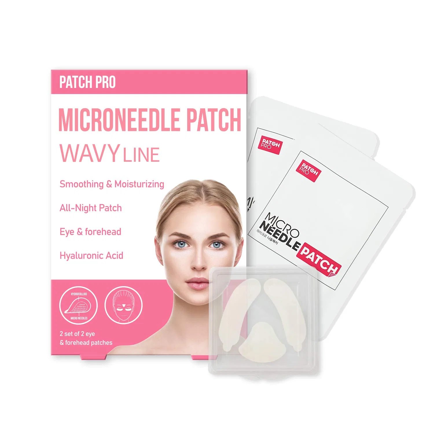 Патчи для лица от морщин «Micro Needle Patch Wave Line» от PATCH PRO ‎Patch Pro — фото 3