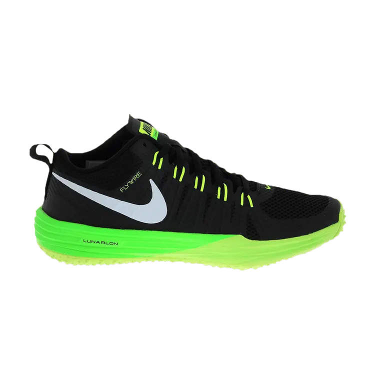 

Кроссовки Lunar Trainer 1 'Black Electric Green', черный