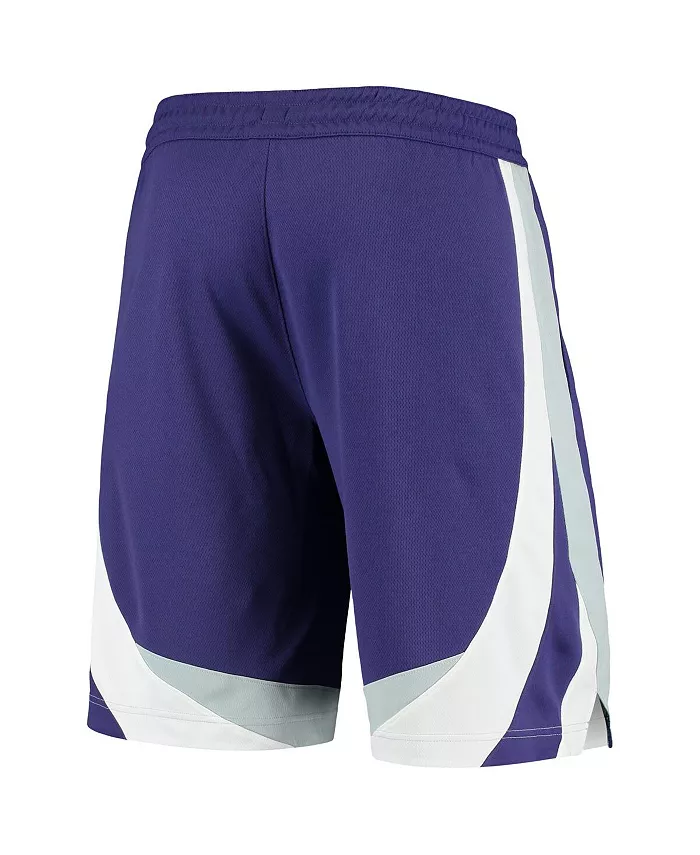 Мужские баскетбольные шорты Kansas State Wildcats, реплика команды, фиолетовые Nike — фото 3