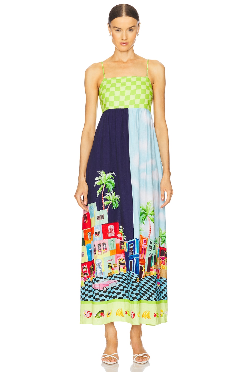 

Макси-платье Cuba Seafolly, turquoise