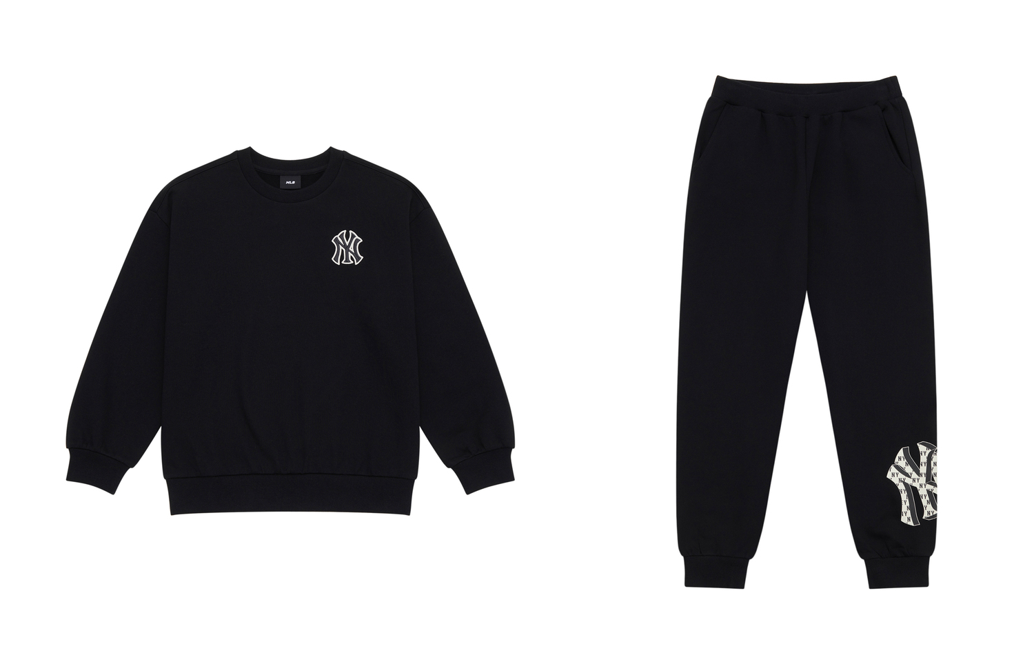 

MLB Повседневная спортивная одежда New York Yankees FW24 Black Kids