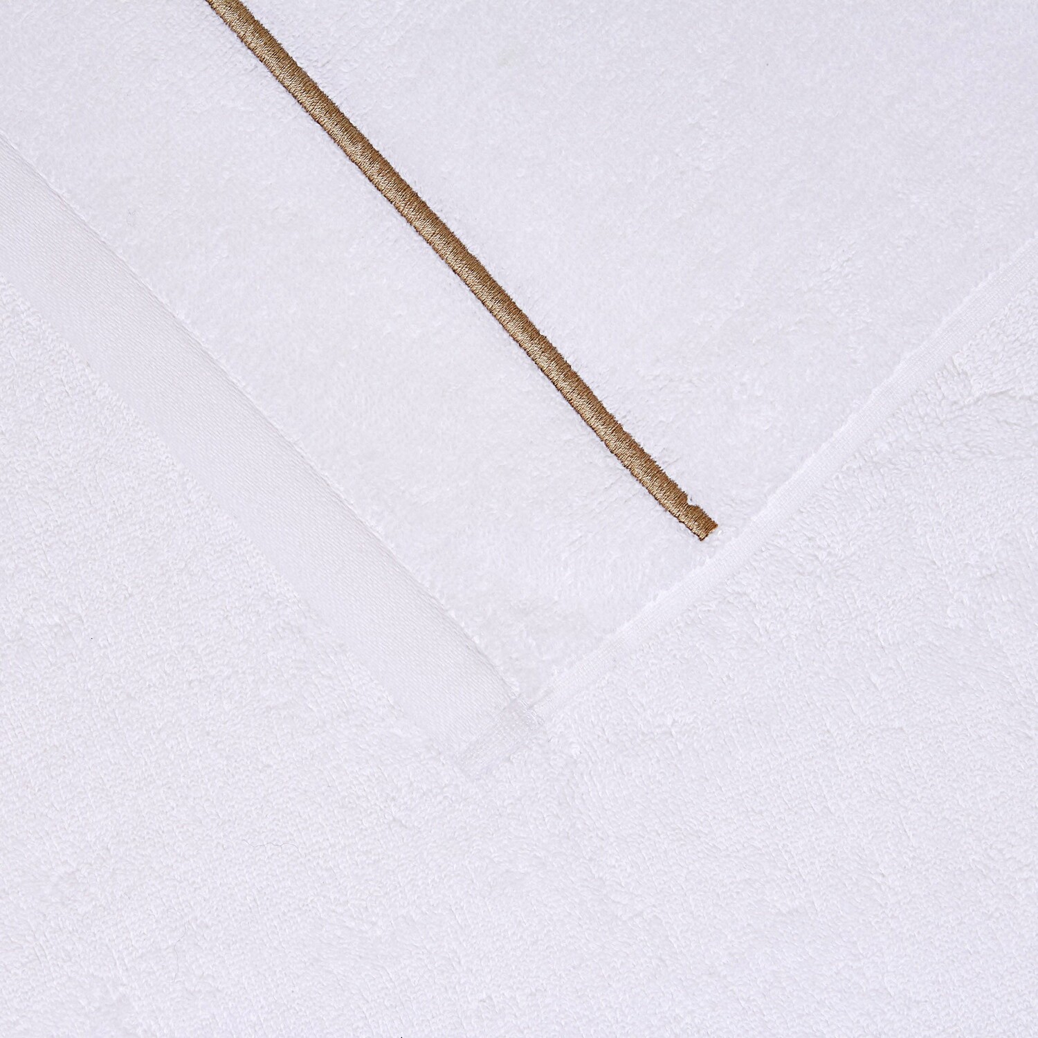 

Салфетка Frette One Bourdon, цвет White/Sepia