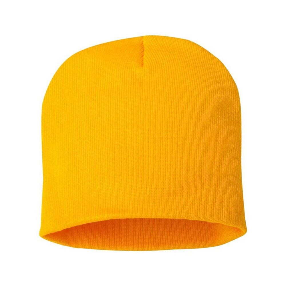 

Однотонная шапка 8-й вязки Sportsmans Supply, золотой