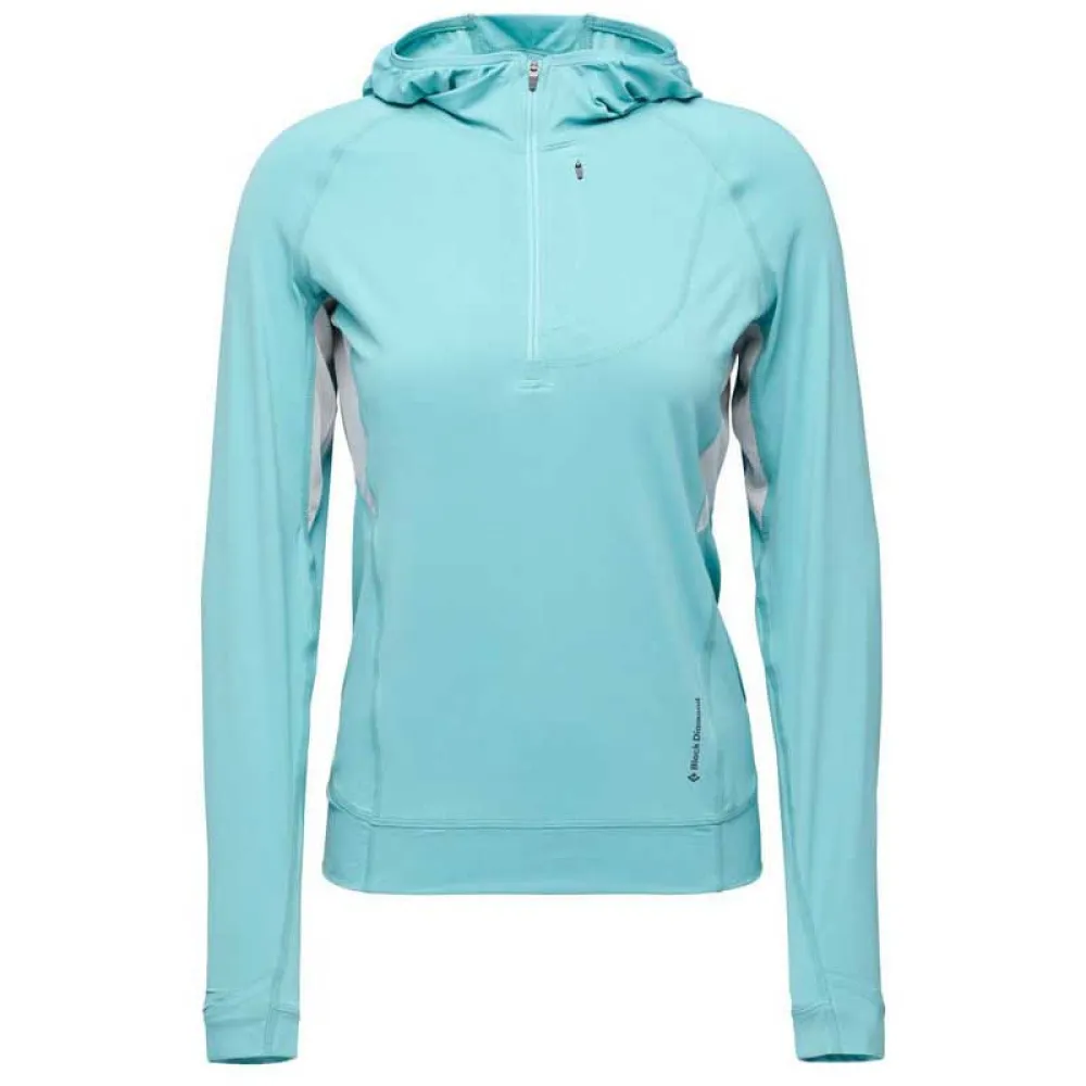 

Толстовка Black Diamond Alpenglow Pro half zip, синий