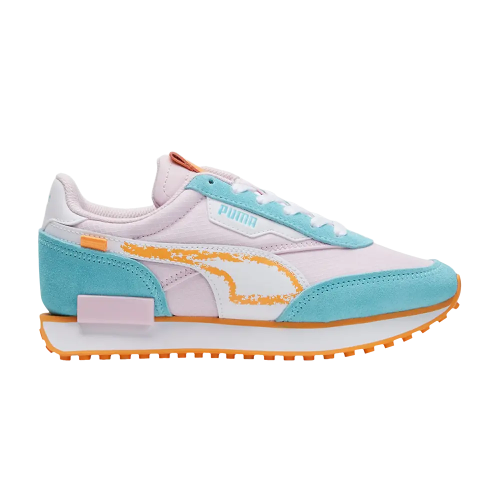 

Кроссовки Future Rider Big Kid Puma, розовый