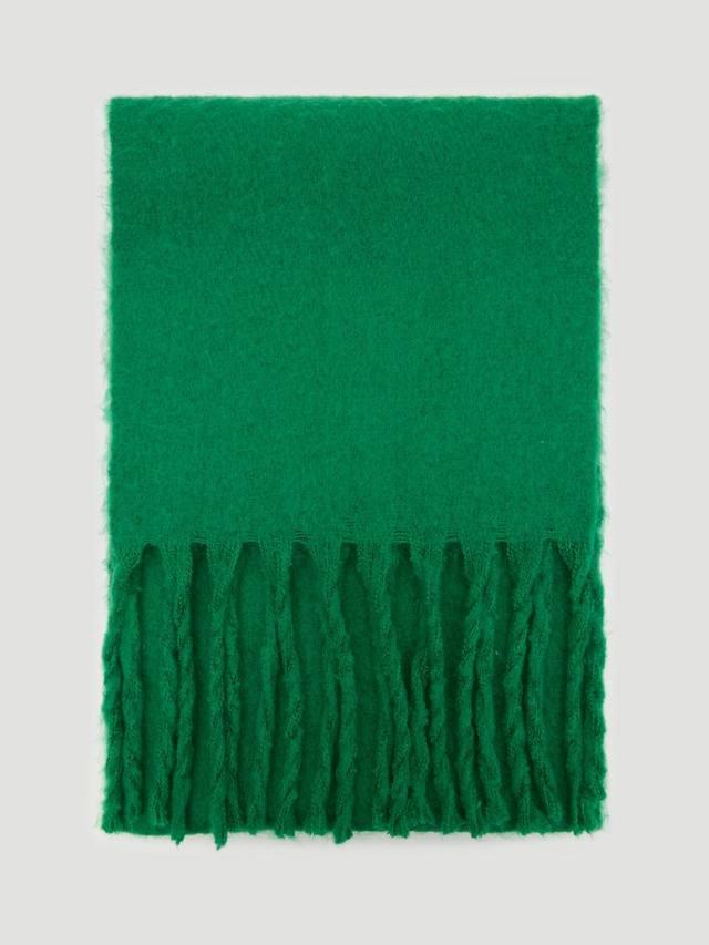 

Шарф с бахромой Aspen HUSH, Bright Green