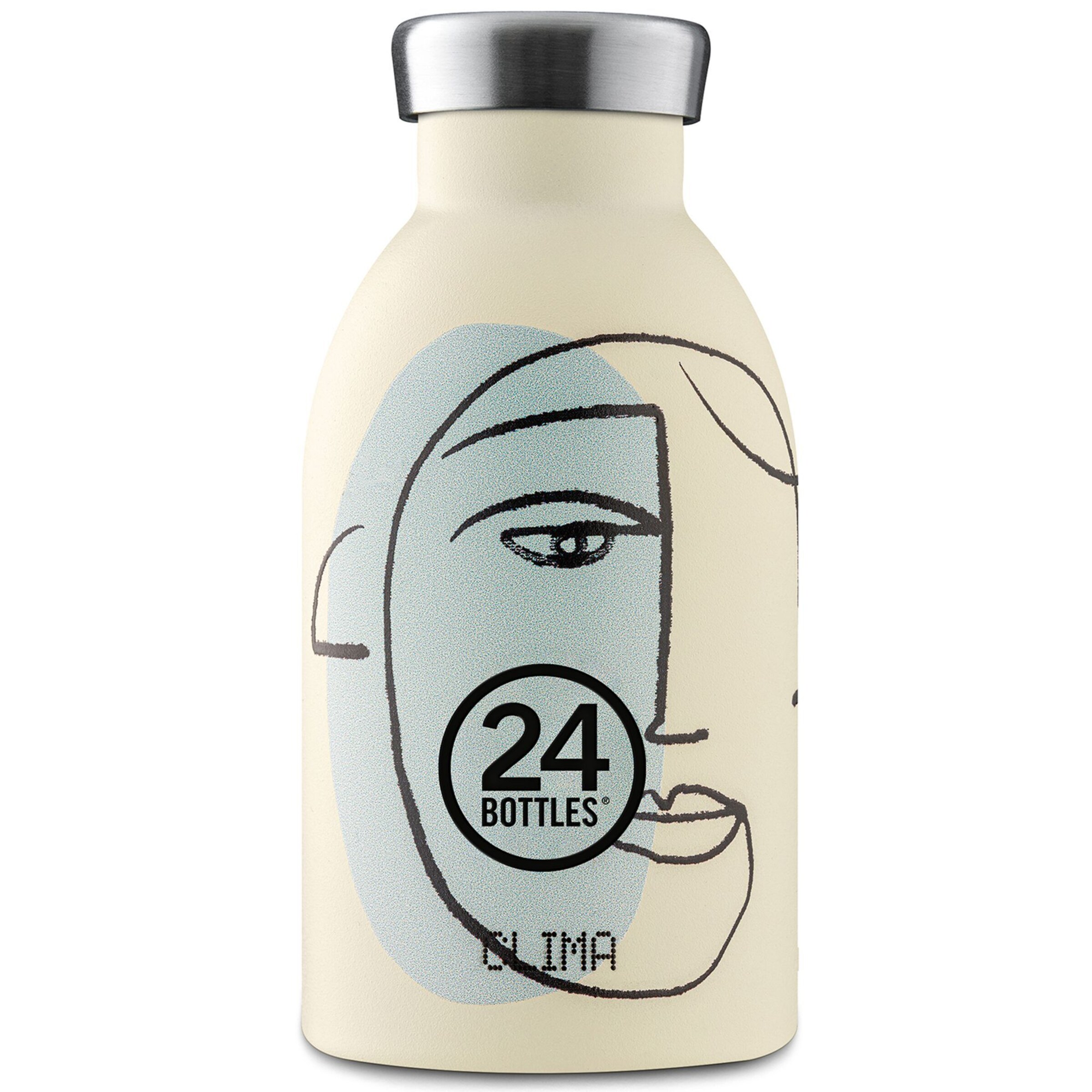 

24Bottles Бутылка для напитков 'Clima 330 ml' в цвете Wool White